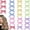 6 Colors, variant on 35 count Mini Bow Hair Clip for Women, Non-Slip Cute Small Hair Bow, Y2K Sweet Gingham Craft Hair Barrettes, Colorful Bowknot Hair Accessories for Long Short Straight Curly Hair- 7 Colors