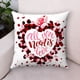 thumbnail image 4 of Fiudx Funda de Almohada de San Valentín, Romántica Funda de Cojín de Forro Polar, Suave y Cómoda, con Un Encantador Diseño de Corazón, Ideal para Decorar El Hogar Durante Todo El Año, Regalo Perfecto, 4 of 6