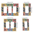 thumbnail image 2 of Yayeee Rocker Switch Wall Plate 1-Gang 4.6"x2.9" Home Decorative Outlet Cover, Dark Floral, 2 of 6