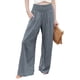 thumbnail image 1 of Pantalones Palazzo de para Mujer Gris XL, 1 of 7