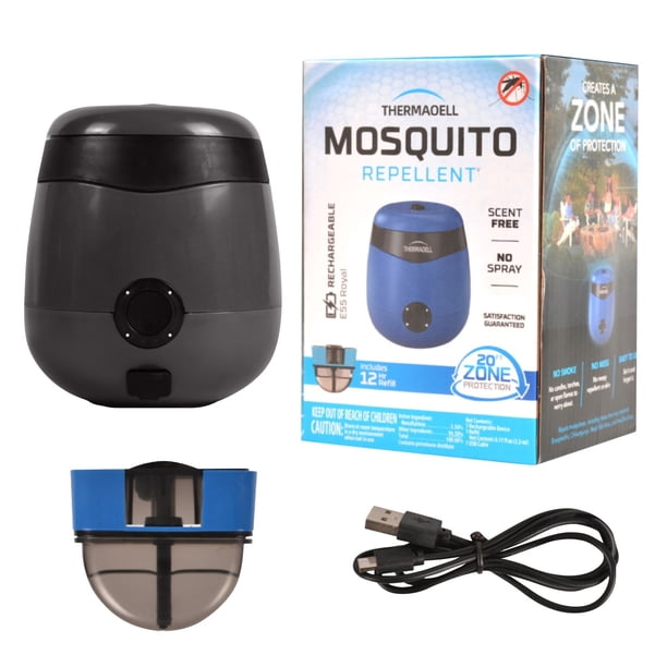 Maojin Distribuidor de mosquitos para exteriores e interiores, 10ML, con Cable de carga USB, distribuidor de mosquitos extraíble, distribuidor de mosquitos portátil