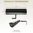 thumbnail image 4 of Royal Designs, Inc. Cordless Remote Control LED Picture Light, PL-1014-14-ORB, Oil Rubbed Bronze, 14.75 inch, 4 of 5