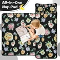 thumbnail image 4 of Pioneer Flower Floral Print Pattern Toddler Nap Mats for Kids Preschool,Sleeping Mat Bag or Kids,Toddler Sleeping Bag,Toddler Nap Mat or Daycare, 4 of 6