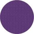 thumbnail image 1 of Ahgly Tapis d'Intérieur Lavable en Machine Carré Transitionnel Iris Violet, 3 Pieds Carré, 1 of 7