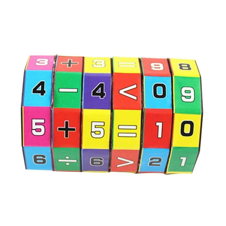 - Outtop New Children Kids Mathematics Numbers Magic Cube Toy Puzzle Game Gift