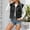 Black, variant on European And Retro Denim Slim Fit Washed Vest Jacket Casual For Women Teal Vest Natural Leather Vest Long Winter Coats for Women Womens Vest Long Coat Women Western Style Vests for Women Girls Winter