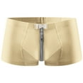 thumbnail image 1 of PEASKJP Mens Solid Trunk Soft Bamboo Rayon Boxer Briefs Stretch Trunks,Khaki XXL, 1 of 5