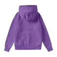 thumbnail image 4 of Blouses For Women Dressy Casual Y2K Cute Cat Ear Oversized Pullover Long Sleeve Hoodie With Front Pocket Polyester & Spandex Purple Womens Blouses Size 2Xl, 4 of 9