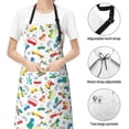 thumbnail image 6 of Naloa Transport1 Apron Kitchen Aprons with Pockets for Women Men Chef, 6 of 8