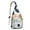 White-1, variant on Vintage Boho Sling Backpack – Retro Tribal Ethnic Crossbody Bag, Artistic Geometric Hiking Shoulder Bag for Women & Men, Rustic Floral Travel Daypack