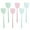 E, variant on JeashCHAT 3 Pcs Plastic Fly Swatters, Manual Flyswatter with Long Handle, Pest Control Gadget, Swatter for Indoor, Outdoor, Classroom, Office