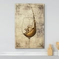 thumbnail image 2 of wall26 - Canvas Wall Art - Wine Splash in Glass on Vintage Letter Background - Gallery Wrap Modern Home Decor | Ready to Hang - 32x48 inches, 2 of 5