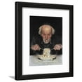 thumbnail image 1 of The Pasta Eater, Figurative Framed Art Print Wall Art Sold by Art.Com, 1 of 1
