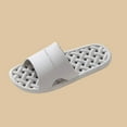 thumbnail image 3 of Xucatan Unisex Quick-Dry Bathroom Shower Slippers, Non-Slip Drainage Holes Sandals for Swimming, Pool, Gym, Dorm, Travel, Spa, Hotel, Universal Fit Shower shoes Gift, 3 of 3