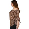 thumbnail image 2 of Blusa campesina Roman Fashion/Tallas Extras, 1608 (Café) cafe 42 Roman Fashion BL-GUS-1608-CAFÉ-ALL, 2 of 6