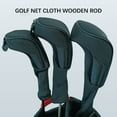thumbnail image 2 of Soidarity Cubierta del club Tela de malla Resistencia al desgaste Equipo deportivo Estuches protectores Contenedor de palos Suministros de golf Golf Rojo, 2 of 6