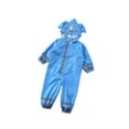 thumbnail image 1 of Imperméable Mignon pour Enfants, Manteau de Pluie avec Capuche et Manches, Bleu P, 1 of 7