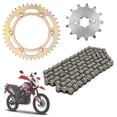 thumbnail image 2 of Kit Traccion Arrastre 520hx102l Moto Dm150 Roja 42x13 Roda, 2 of 5