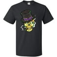 thumbnail image 3 of Inktastic Mardi Gras Skull with Cigar T-Shirt, 3 of 5