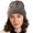 Pink, variant on Striped Knitted Winter Outdoor Woolen Hat European Acrylic Men Women Riding Ear Warm Curling Cap Yellow