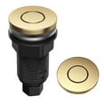 thumbnail image 2 of KRAUS Flat-Top Garbage Disposal Air Switch Button in Brushed Brass, 2 of 9