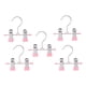 thumbnail image 3 of 5 uds perchas para botas Clips pinzas para ropa de lavandería con gancho soporte para botas ganchos para lavandería Clips colgantes para rosa, 3 of 9