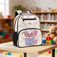 thumbnail image 2 of Jeiento Cute Axolotl Kids Backpack for Boys, 13.5 Inch Toddler Preschool Bag, Lightweight Bookbag with 2 Front Pockets & Mesh Side Pockets, 2 of 7