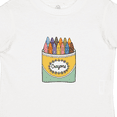 thumbnail image 4 of Inktastic Colorful Box of Crayons Boys Toddler T-Shirt, 4 of 5