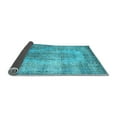 thumbnail image 2 of Ahgly Company Indoor Square Persian Light Blue Bohemian Area Rugs, 3' Square, 2 of 4