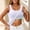 White, variant on Women Cotton Cami Tops Built-in Shelf Bra Unpadded Square Neck Crop Tank Top Fitted Basic Summer Camisole Going Out Tees Pink S