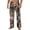 Gray, variant on GrmtClth Pajama Pants for Men Allover Jungle Woodland Camo Print Soft Lounge Pants Elastic Waist Straight Leg Sleep Bottoms Earthy Yellow 2XL