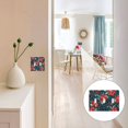 thumbnail image 7 of Yayeee Toggle Light Switch Wall Plate 3-Gang 6.37"x4.48" Decorative Outlet Cover, Christmas Themed Leaves, 7 of 7
