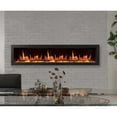 thumbnail image 2 of Litedeer Homes Electric Fireplace Insert ZEF78V Litedeer Latitude II Smart Wall Mounted Electric Fireplace With App 78 inch, 2 of 5