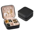 thumbnail image 1 of Multifunctional Portable Jewelry Box Family Travel Earrings Necklace Storage Box, 1 of 10