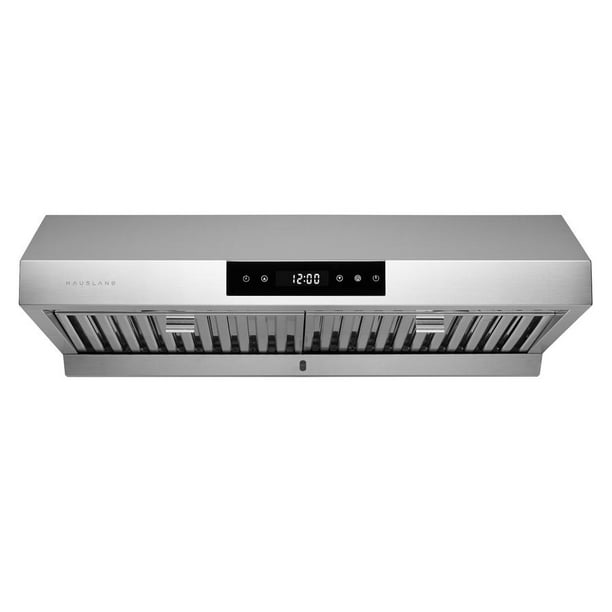 Hauslane/Chef Series 30-Inch Ps18 Under Cabinet Range Hood, Stainless  Steel/Pro Performance/Contemporary Design, Touch Screen, Dishwasher Safe  Baffle 