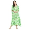 thumbnail image 2 of Oussum Women Plus Size Kaftans Dresses Long Maxi Dress Bohemian Caftans Loose Kimono Online, 2 of 8