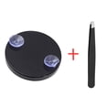 thumbnail image 1 of Espejo de maquillaje con aumento de 10 aumentos, espejo de afeitado de 20 aumentos y 30 aumentos, espejo redondo pequeño con ventosa para puntos negros y poros, 1 of 5