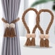thumbnail image 5 of Paquete de 2 alzapaños de cortina decorativos con bolas de madera para el hogar y la Oficina, 5 of 8