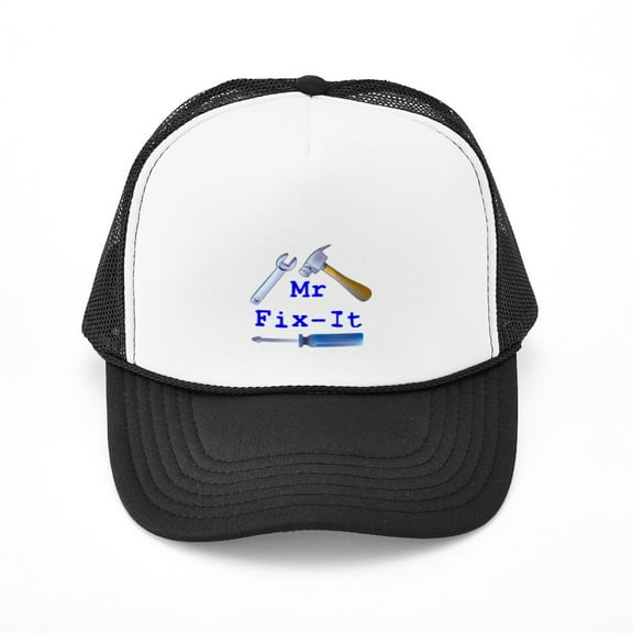 CafePress - Mr Fix It - Adjustable Unisex Printed Trucker Hat with Mesh Back