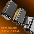 thumbnail image 6 of Manscape Electric Foil Shaver for Men, 2-in-1 Cordless Razor & Beard Trimmer, 7000RPM High Speed Motor, IPX6 Waterproof Wet Dry Shaving, Type-C Fast Charging, Portable Travel Grooming Kit, 6 of 11