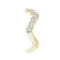 thumbnail image 3 of ANGARA Lab Grown Classic Diamond Zig Zag Ring for Women in 14K Yellow Gold (Size-2.4mm| Color-F-G| Clarity-VS) | April Birthstone, Anniversary, Jewelry Gift for Women | Lab-Grown Diamond Ring, 3 of 4