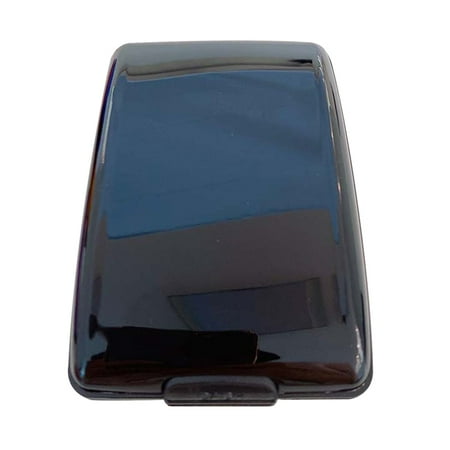 

Riapawel Extra Thick Aluminum Hard Case Credit Cards Wallet Aluminium Card Holder Metal Cards Wallet