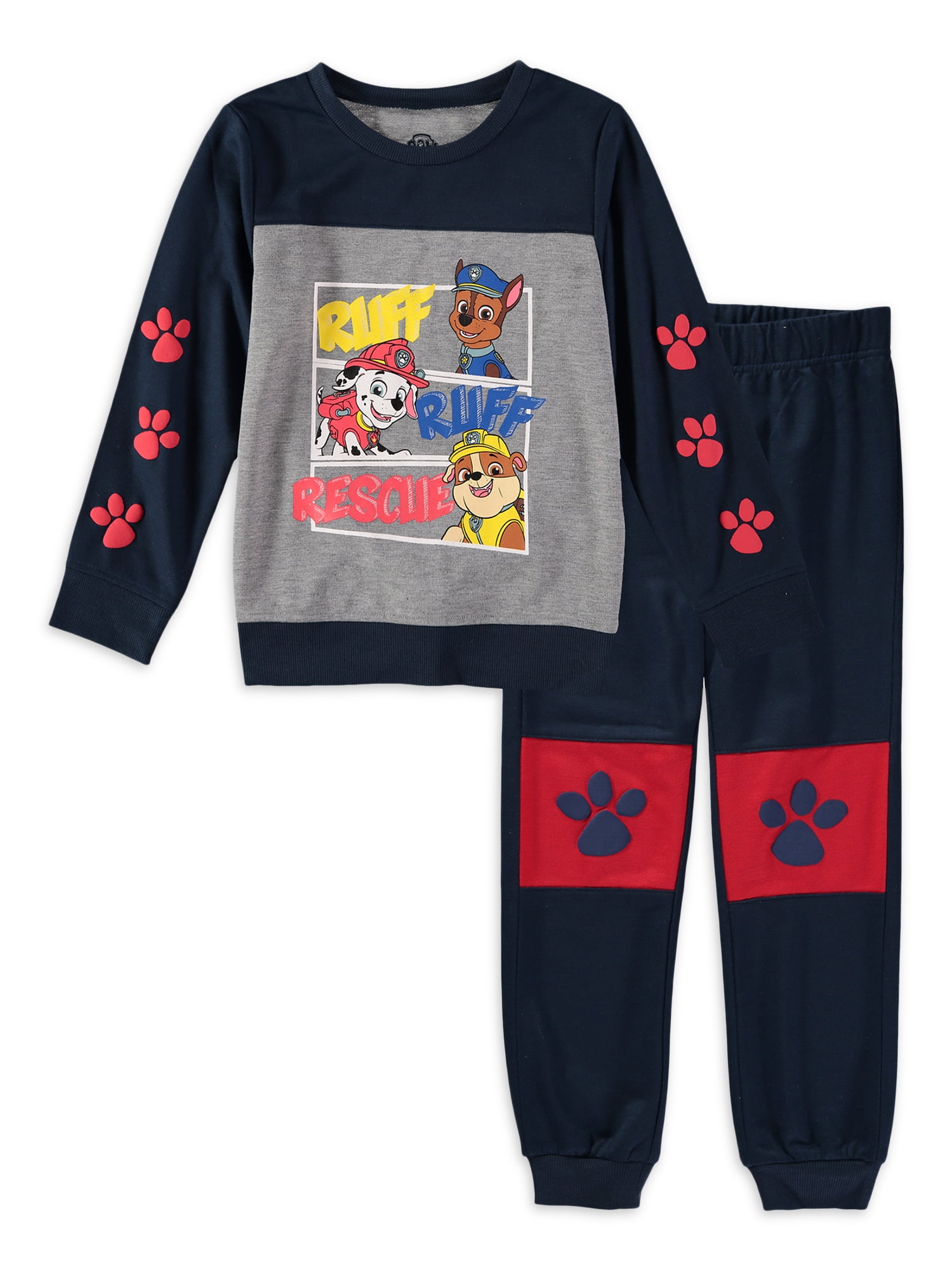 PAW Patrol Paw Patrol Toddler Boys Sweatshirts & Jogger Pants, 2