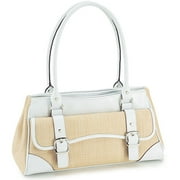 George - Basket-Weave Handbag