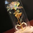 thumbnail image 2 of Funda de Cristal Rosa Artificial Sunnimix Luz LED con Caja, 2 of 6