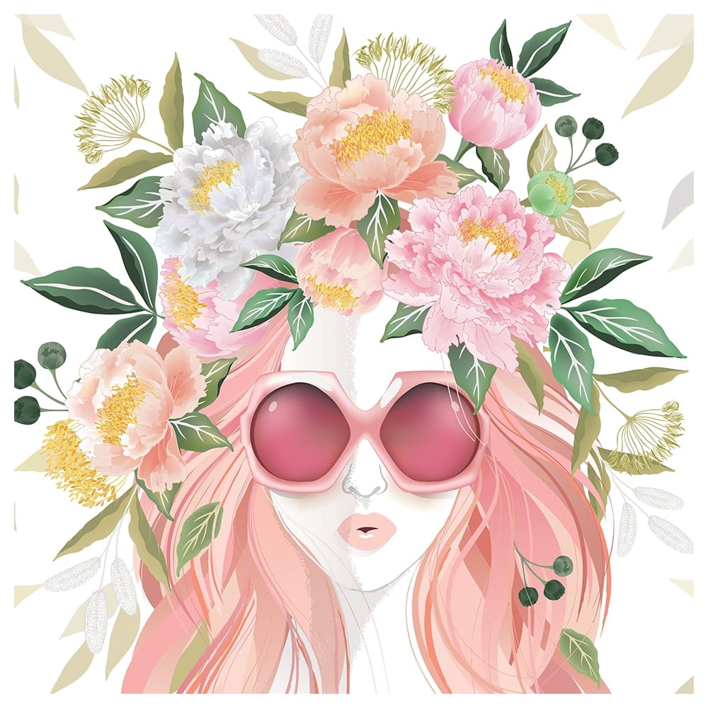 Beauty from Within Flowerhead -14"x14" Canvas Artwork 20 x 30