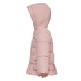 thumbnail image 5 of Rokka&Rolla Toddler Girls' Ruffle Winter Coat Fleece Lined Kids Jacket, 5 of 9