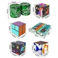 thumbnail image 2 of Cubo mágico magnético con variedad de cambios en 3D, rompecabezas giratorio con la mano, juguetes antiestrés, regalo, 2 of 5