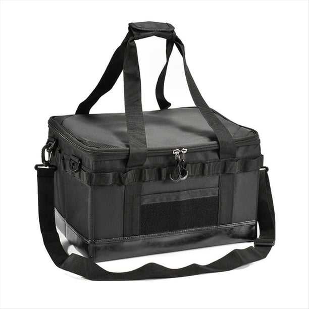 Organizador Utensilios Cocina para Acampar 32 L, Bolsa Almacenamiento para Maletero Coche Gran Capacidad, Bolsa Portátil para Herramientas Viaje y Artículos para Acampar