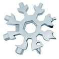 thumbnail image 1 of Porte-clés de Neige Combinaison Acier Inoxydable Forme de Neige Extérieur Portable Flocon de Neige Multi-Outils Clés, 1 of 8